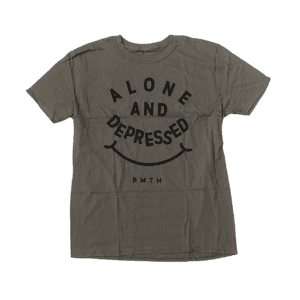 BRING ME THE HORIZON Short Sleeve T-Shirt: Alone and Depressed