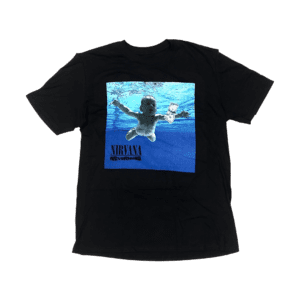 NIRVANA Short Sleeve T-Shirt: Nevermind Album Cover