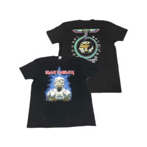 IRON MAIDEN Short Sleeve T-Shirt: World Slavery Tour 1984-'85