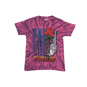 GUNS N' ROSES Short Sleeve T-Shirt: Use Your Illussions Tie-dyed