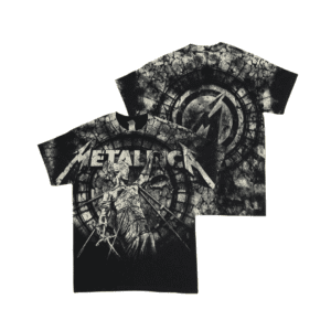 METALLICA Short Sleeve T-Shirt: ...And Justice for All Overprinted