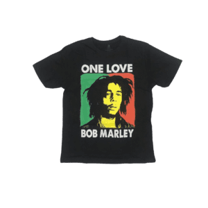 BOB MARLEY Short Sleeve T-Shirt: One Love