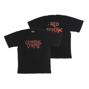 CANNIBAL CORPSE Short Sleeve T-Shirt: Red Before Black Logo