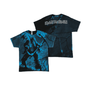 IRON MAIDEN Short Sleeve T-Shirt: Benjamin Breeg Overprinted