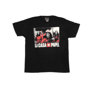 LA CASA DE PAPEL Short Sleeve T-Shirt: Scene from the Show