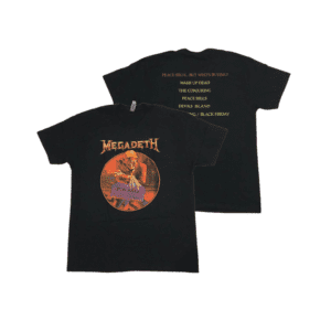 MEGADETH Short Sleeve T-Shirt: Peace Sells Tracklist