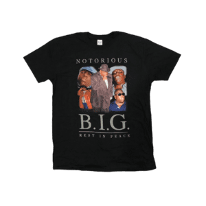 NOTORIOUS B.I.G. Short Sleeve T-Shirt: Rest in Peace