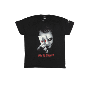 THE DARK KNIGHT Short Sleeve T-Shirt: Joker / Why So Serious?