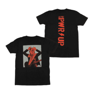 AC/DC Short Sleeve T-Shirt: Angus Finger Horns