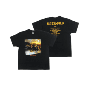 BATHORY Short Sleeve T-Shirt: Blood Fire Death