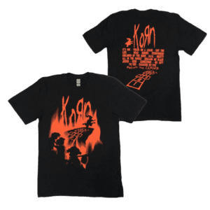 KORN Short Sleeve T-Shirt: Hopscotch Flame