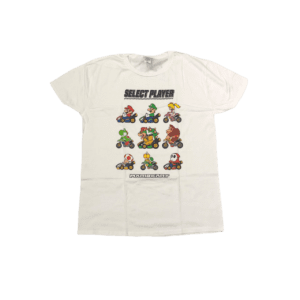 SUPER MARIO KART Short Sleeve T-Shirt: Select Player