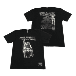 RAGE AGAINST THE MACHINE Short Sleeve T-Shirt: Battle of Los Angeles Tracklists