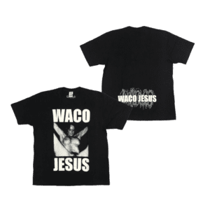 WACO JESUS Short Sleeve T-Shirt: BW ART