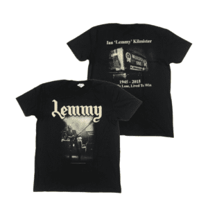 LEMMY Short Sleeve T-Shirt: Lived To Win