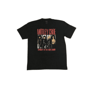 MOTLEY CRUE Short Sleeve T-Shirt: Boys Room