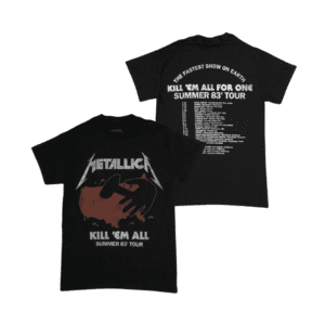 METALLICA Short Sleeve T-Shirt: Kill 'Em All Summer 83