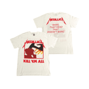 METALLICA Short Sleeve T-Shirt: Kill Em All (White)