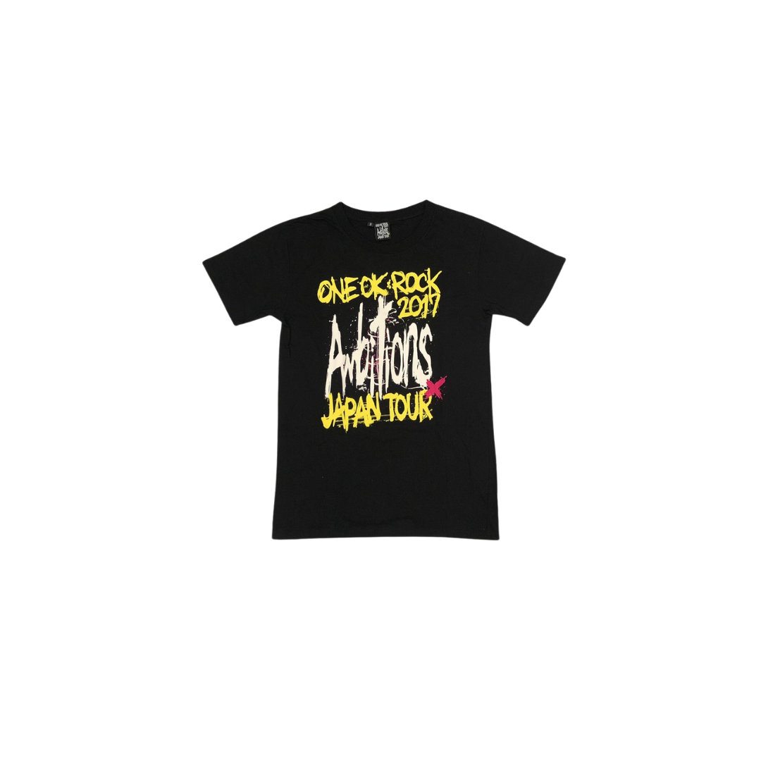 ONE OK ROCK Short Sleeve T-Shirt: Ambitions Japan Tour 2017 Type A