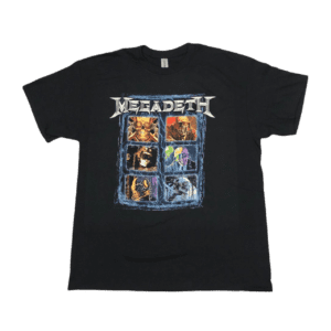 MEGADETH Short Sleeve T-Shirt: Vic Head Grip