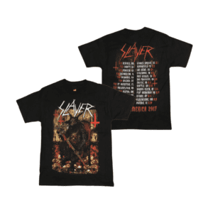 SLAYER Short Sleeve T-Shirt: Hellthrone 2017 North America Tour