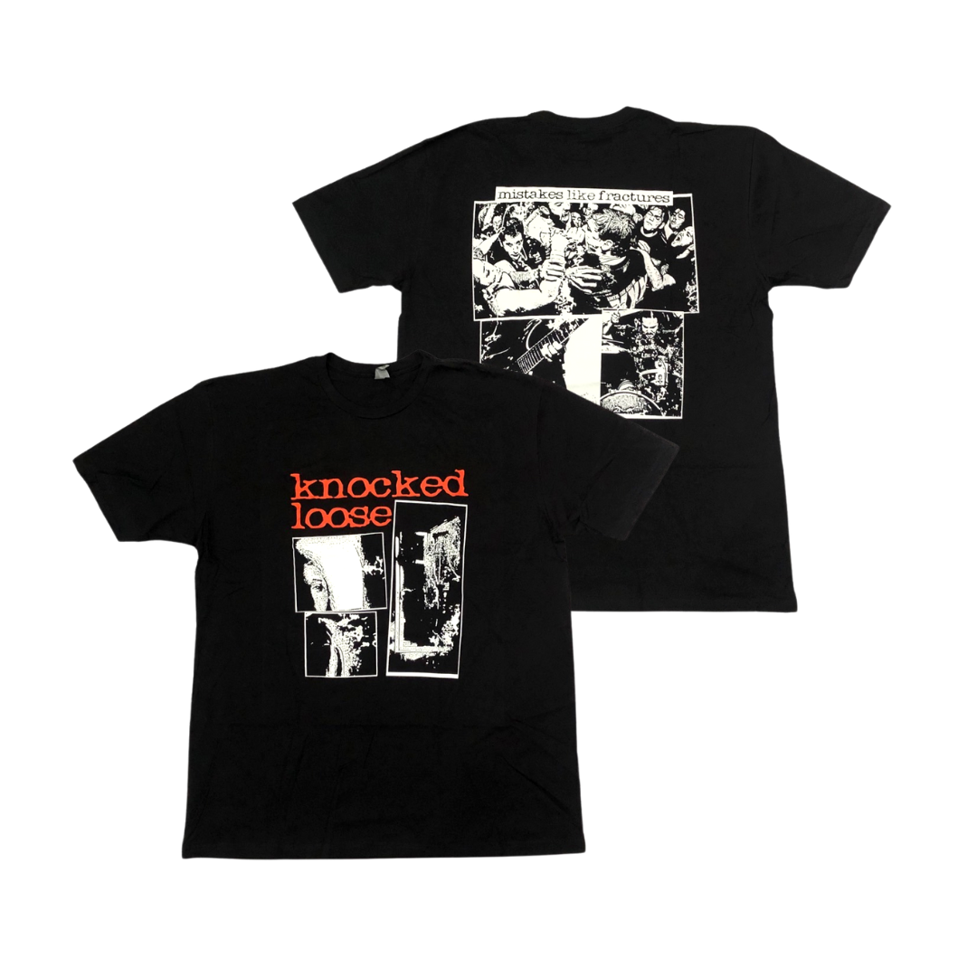 KNOCKED LOOSE Mistakes Like Fractures Tshirt