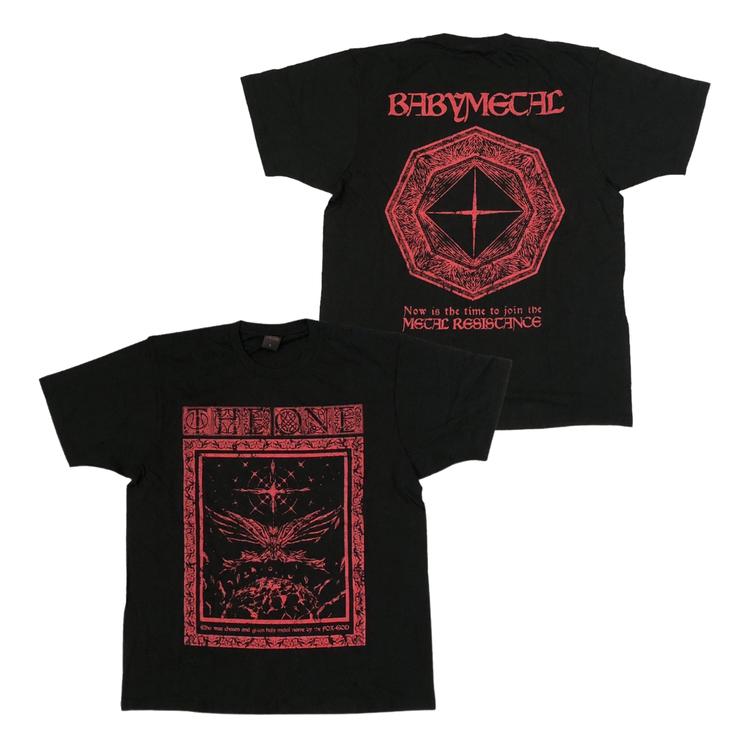 BABYMETAL Short Sleeve T-Shirt: The One Official FC 2019 – AREA-23