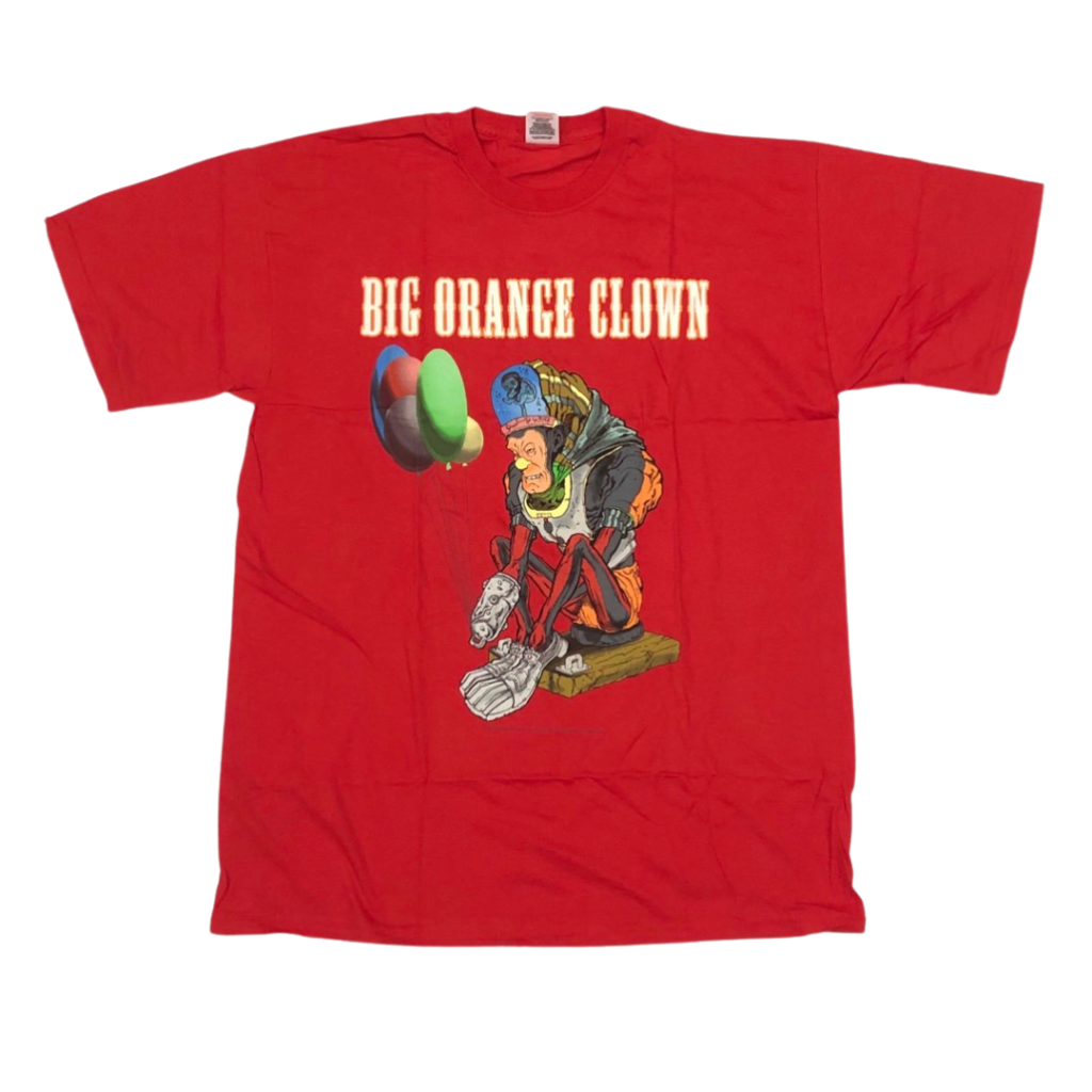 BIG ORANGE CLOWN RECORDS Short Sleeve TShirt Wolf & Torch AREA23