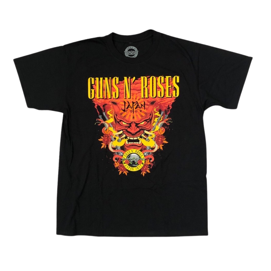 GUNS N' ROSES Short Sleeve T-Shirt: World Tour Japan 2022 Saitama