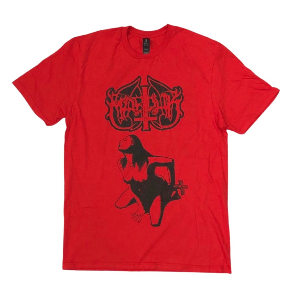 Official Marduk 'Fuck Me Jesus' T-Shirt - 100% Cotton Unisex Band Tee - View #2