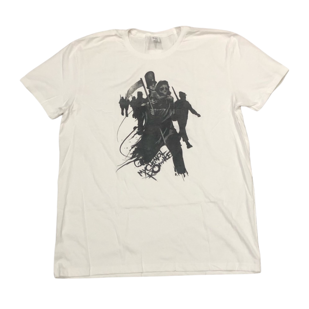 MY CHEMICAL ROMANCE Short Sleeve T-Shirt: Pepe & Grim Reaper