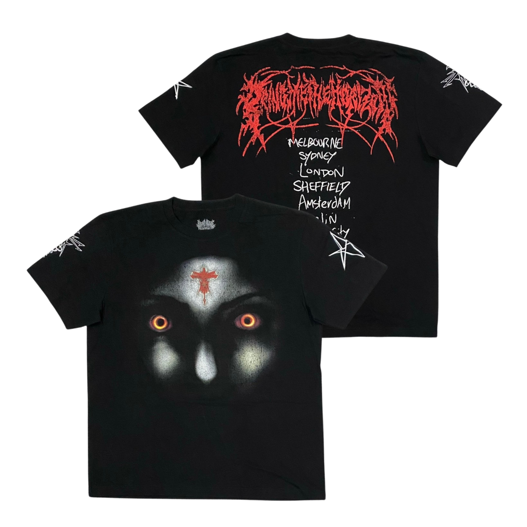 Bring Me The Horizon T-Shirt Ufficiale 'Reaper' – Colore Nero, Uomo, Taglie Disponibili