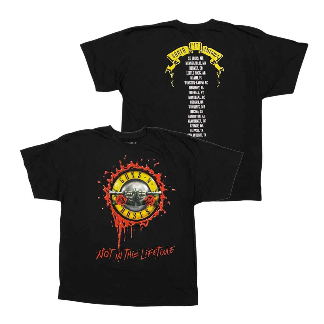 GUNS N' ROSES Short Sleeve T-Shirt: Not In This Lifetime Tour