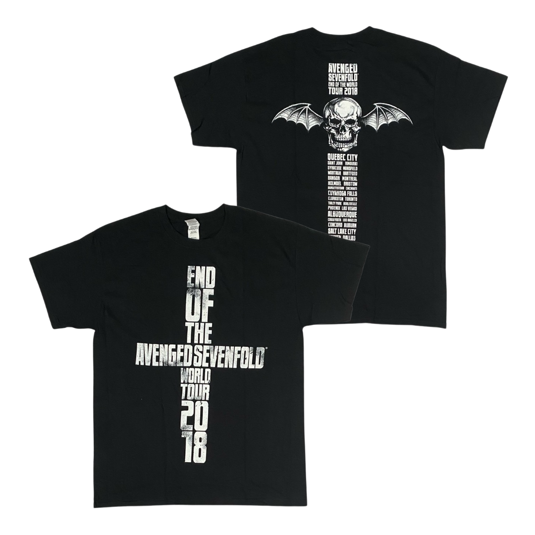 AVENGED SEVENFOLD Short Sleeve T-Shirt: Cross Tour