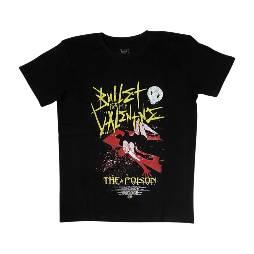 BULLET FOR MY VALENTINE Short Sleeve T-Shirt: The Poison Cover