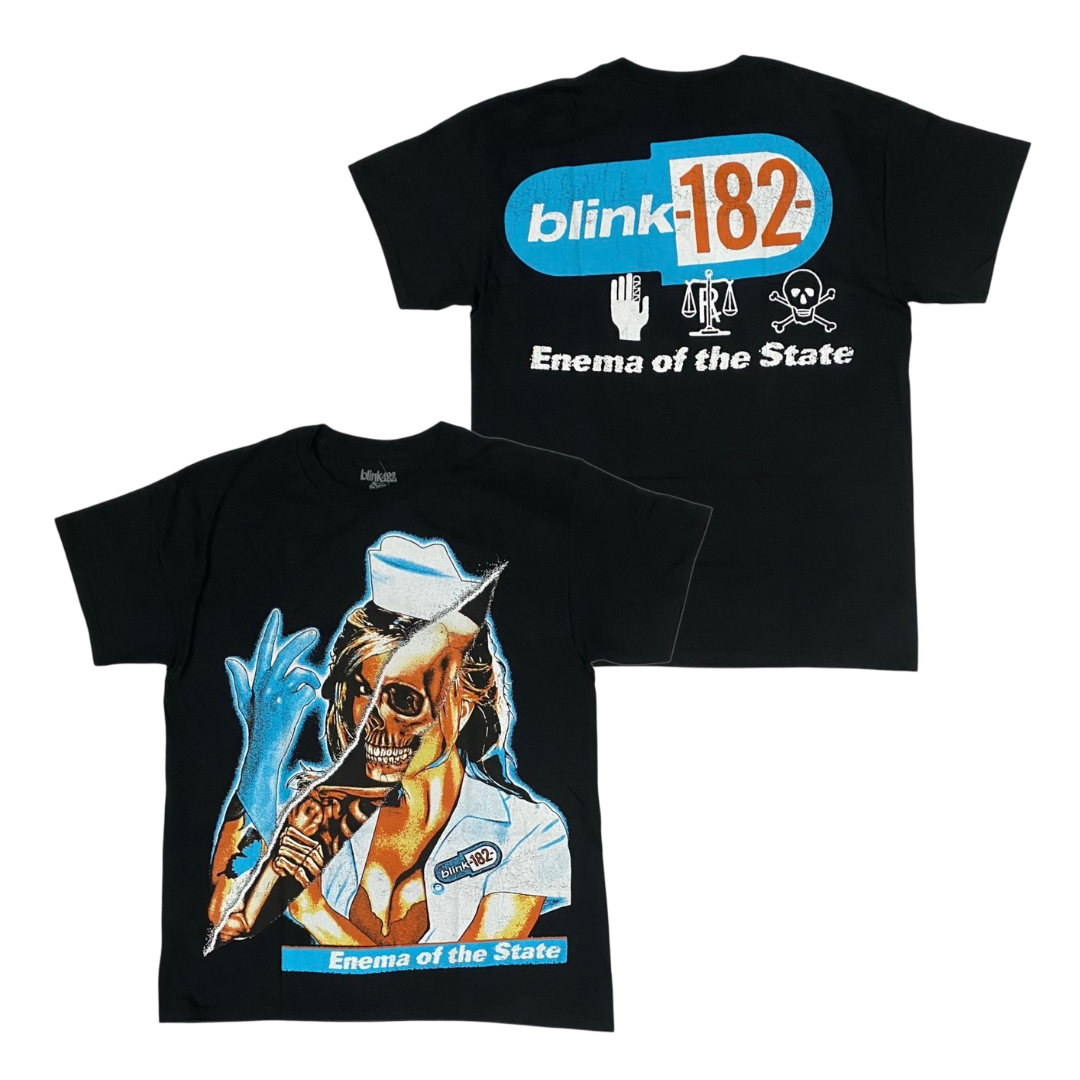 BLINK-182 Short Sleeve T-Shirt: Skeleton Nurse
