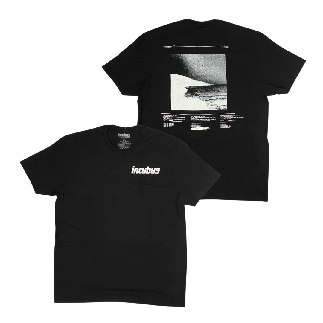INCUBUS Short Sleeve T-Shirt: Morning View Wish You Were Here Lyrics