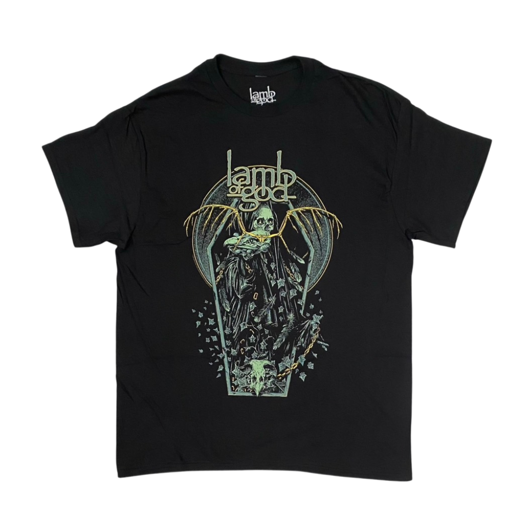 LAMB OF GOD Short Sleeve T-Shirt: Coffin Kopia