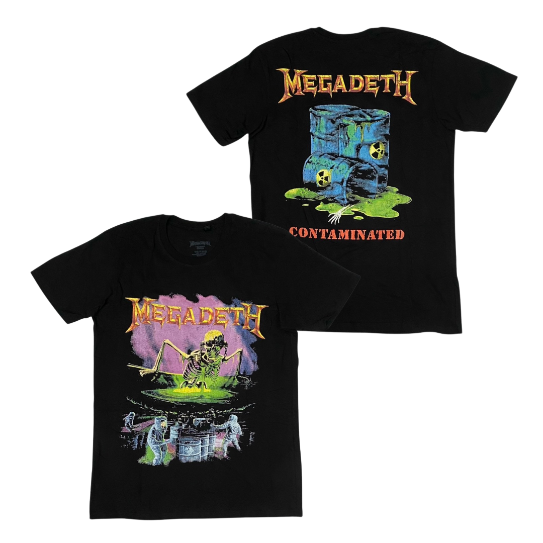 MEGADETH Short Sleeve T-Shirt: Contaminated