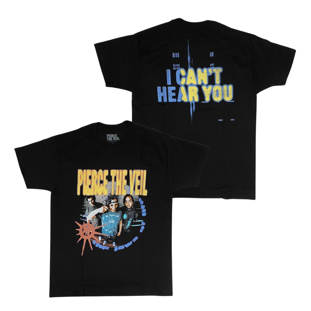 PIERCE THE VEIL Short Sleeve T-Shirt: I Can;t Hear You