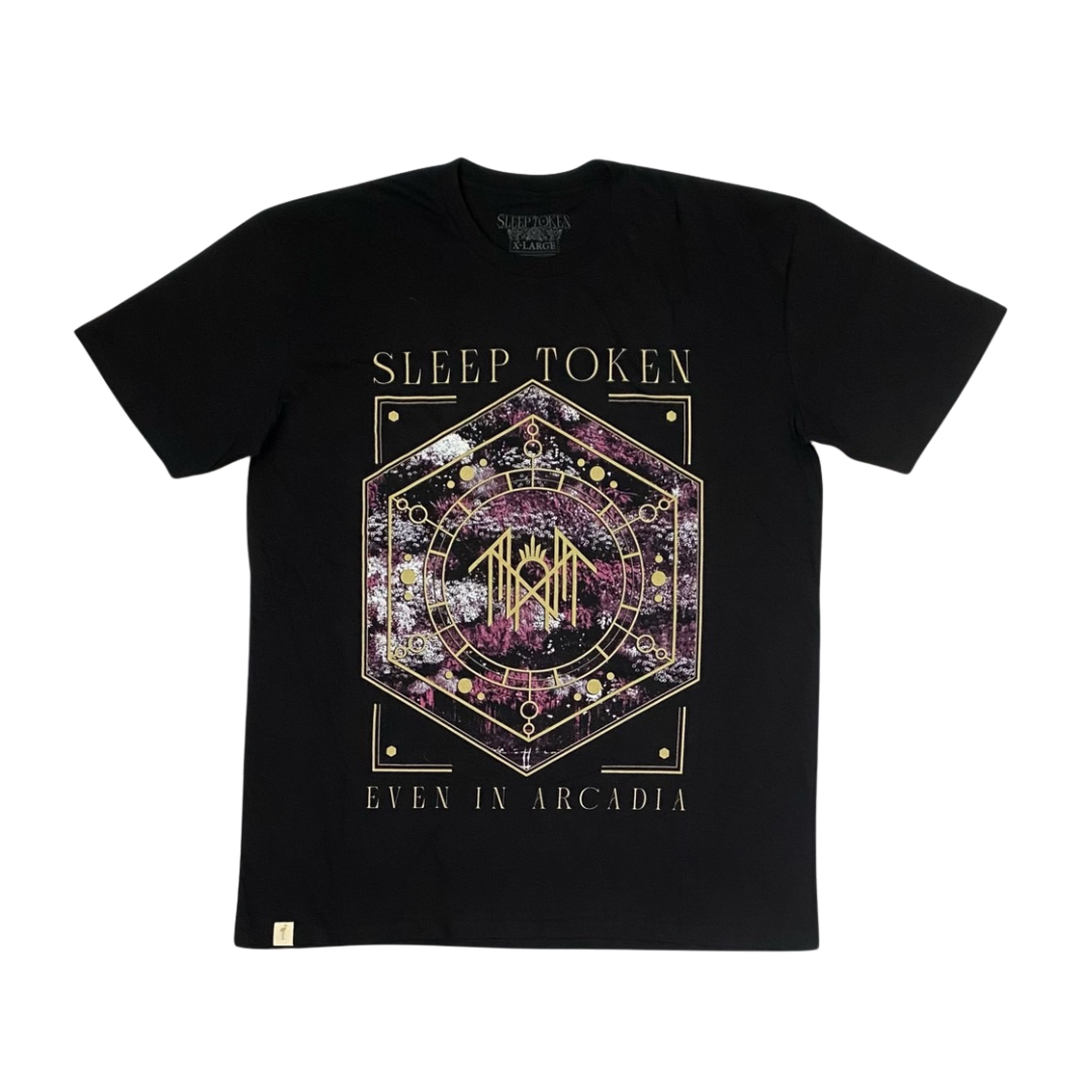 SLEEP TOKEN Short Sleeve T-Shirt: Even In Arcadia Album (Exclusive Official Store)