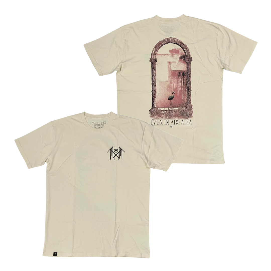 SLEEP TOKEN Short Sleeve T-Shirt: Even In Arcadia Album Flamingo (Exclusive Official Store)