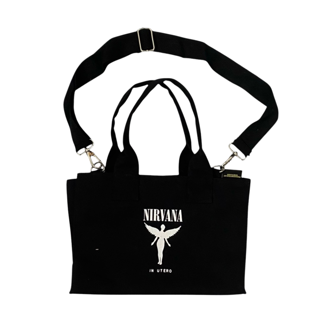 NIRVANA Tote Bag: Red Light