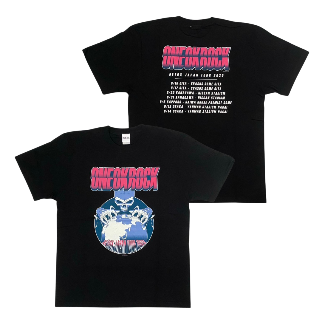ONE OK ROCK Short Sleeve T-Shirt: Dextox Japan Type H