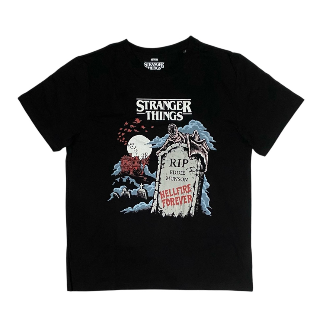 STRANGER THINGS Short Sleeve: RIP Eddie