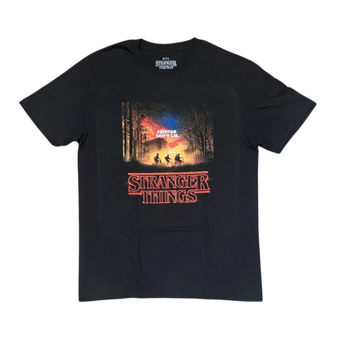 STRANGER THINGS Short Sleeve T-Shirt: Friends Don't Lie