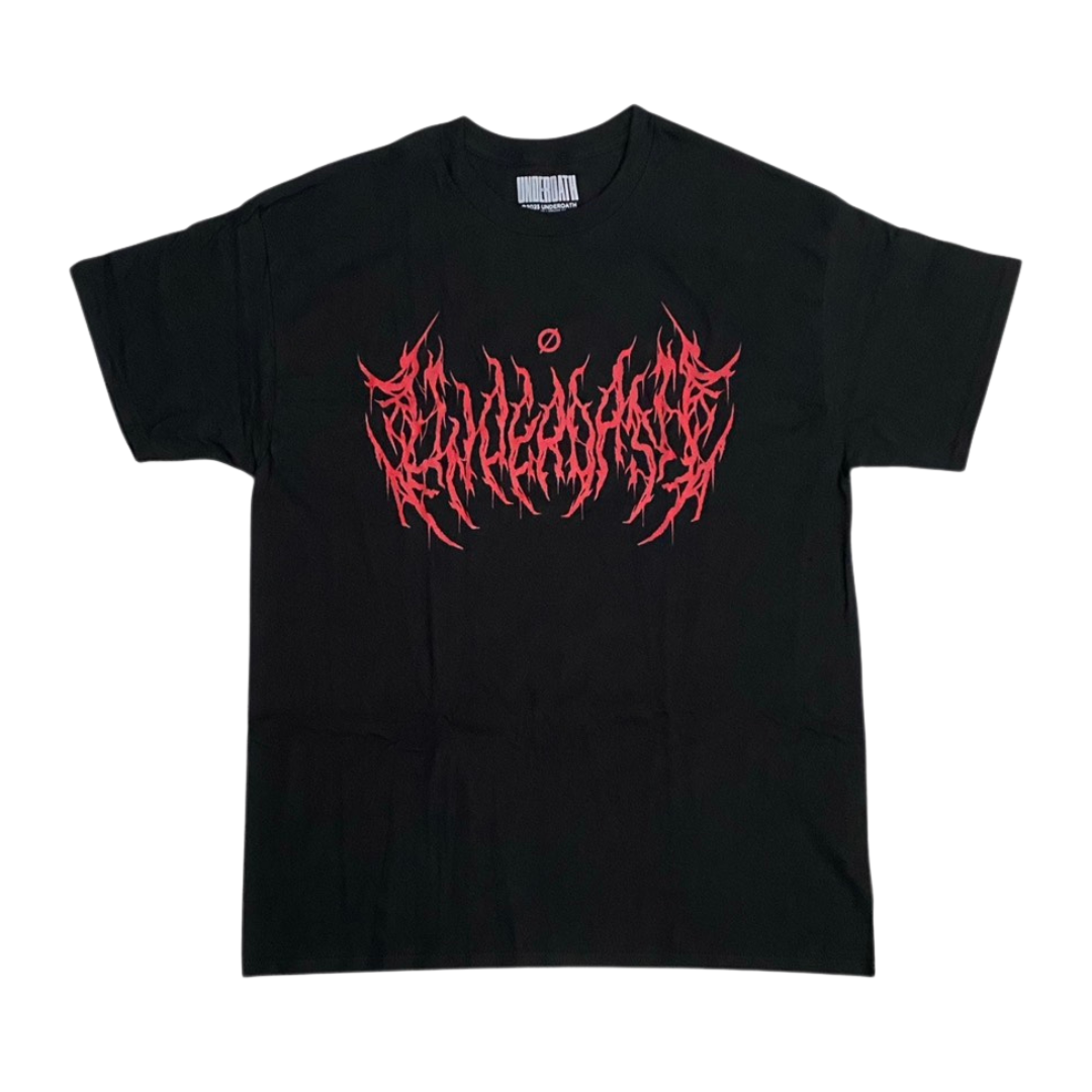 UNDEROATH Short Sleeve T-Shirt: Metal Logo