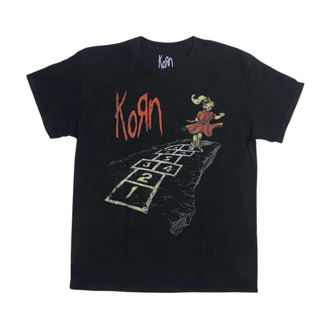 KORN Short Sleeve T-Shirt: Follow The Leader Vintage Washed
