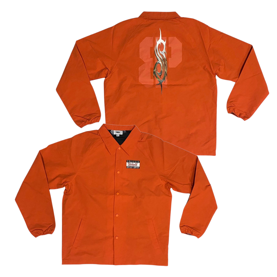 SLIPKNOT Windbreaker Jacket: Brooklyn Projects X Slipknot Chrome S