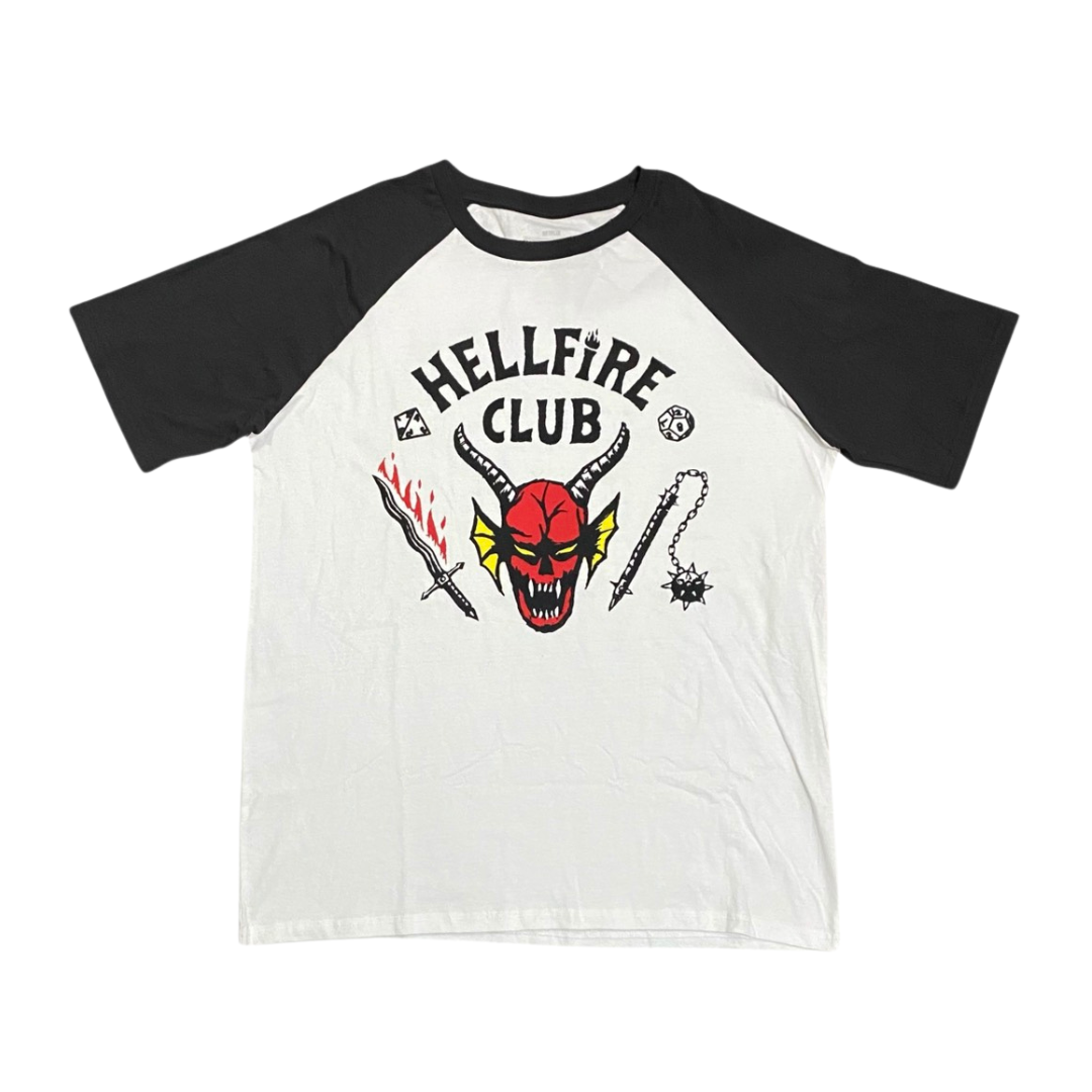 STRANGER THINGS Short Sleeve T-Shirt: Hellfire Club